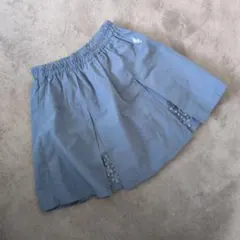 美品ニットプランナーケーピーKP140スカートインナーパンツスカッツ女の子キッズ