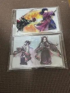 鬼滅の刃「繋ぐ」WEBSHOPくじ C賞アクリルスタンドキット 2点セット
