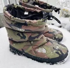 ノースフェイス　ブーティ　カモフラ迷彩スノーブーツ 26.0cm 防寒 美品