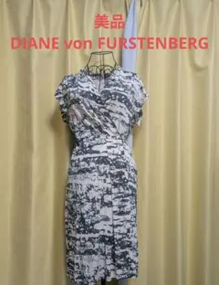 【美品★DIANE von FURSTENBERG】シルクラップドレス サイズ2