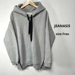 JEANASiS　裏起毛 厚手 オーバー シルエット パーカー Freeのサムネイル