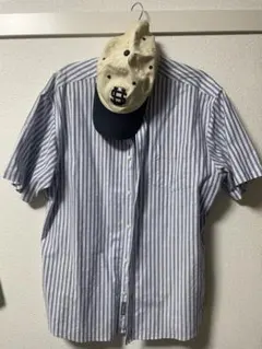 Eddie Bauer ストライプ 半袖シャツ