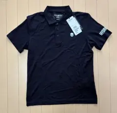 新品★HYDROGEN★ゴルフ★ポロシャツ★S★黒★ブラック★吸湿速乾★のサムネイル