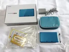 ニンテンドー3DS ライトブルー【本体・箱・充電器・ケース付き】動作確認済み