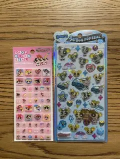 パワーパフガールズ シール 2枚セット