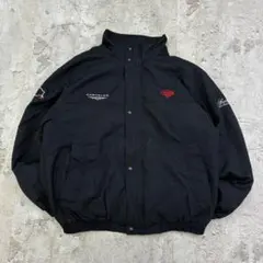 CUTTER & BUCK　ナイロンジャケット　M　ブラック　ライナー付　古着