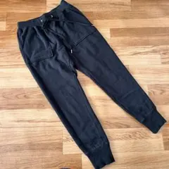 GU ジーユー レディース ブラック 黒 ジョガーパンツ Mサイズ