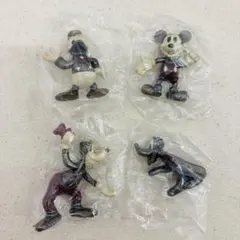 【未開封★4種セット】ディズニーキャラクター　オールドミッキー　ミニフィギュア