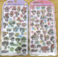 パワーパフガールズ COTTON PUFFY シール 2種セットのサムネイル