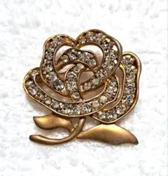 ゴールドバラブローチ