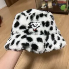101匹わんちゃん ダルメシアン柄 バケットハット帽子