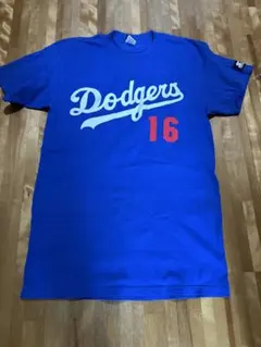 あ*ら様 Starter Dodgers 野茂英雄 Tシャツ Mサイズのサムネイル