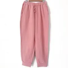 ジーユー　ストレッチソフトラウンジセット　パンツのみ　総ウエストゴム　ピンク　M