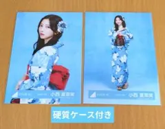 日向坂46 小西夏菜実 生写真 2026年 浴衣 4種コンプ - メルカリ