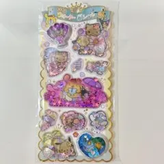 キラキラウォーターinシール　サンリオキャラクターズ　日焼けサンリオ