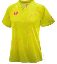 Butterfly バトレイ シャツ ライム M 卓球 ユニフォーム 美品