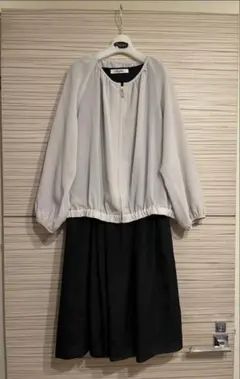 opaque.clip カーディガン　透明　38サイズ