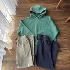 ZARA kids トレーナー　パーカー　グリーン　ブラック　160㎝