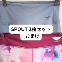 SPOUT水陸両用レギンス/Lx1,Mx1/ビーチ・レジャー・ヨガ・ピラティスのサムネイル