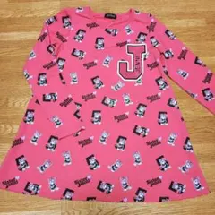 【未使用品】SISTAR JENNI 長袖チュニック カットソー 150 ピンク