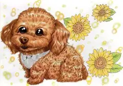 犬の似顔絵☆うちの子グッズ☆飼い主さんへプレゼント☆プードルチワワダックス柴犬