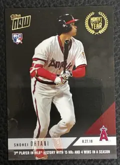 ⭐︎⭐︎⭐︎ 【最終品】大谷翔平#topps@2018MOMENTYEAR#4⭐︎⭐︎⭐︎
