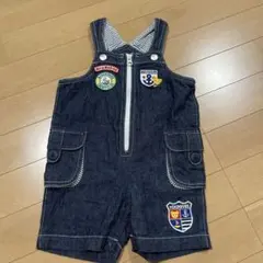 美品ミキハウス　オーバーオール80