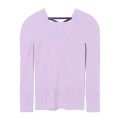 美品❣️チャコット　ノーソーイングニット　サイズ:S〜M パープル即購入OK❣️ 美品❣️チャコット ノーソーイングニット サイズ:S〜M パープル