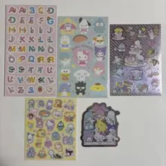 サンリオキャラクター シールセット 5シート