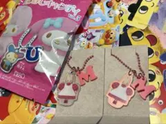 サンリオキャラクターズツインチャームにじほしキャンディ3 　マロンクリーム2個