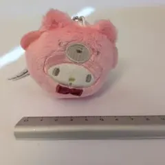 マイメロディ　ラテくまデザイン　マスコットキーホルダーのサムネイル