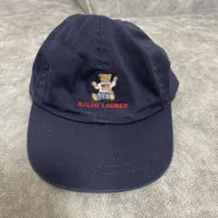 Ralph Lauren テディベアキャップ ネイビー