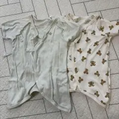 petit main コンビ肌着 2点セット