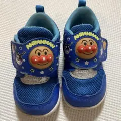 アンパンマン ベビーシューズ 12.5cm 青