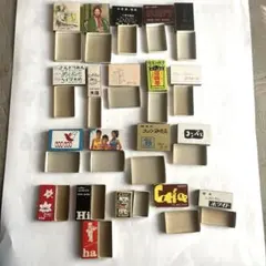 【昭和レトロ】ご当地 喫茶店・店舗 マッチ空箱 20点まとめ売り（名古屋多め）
