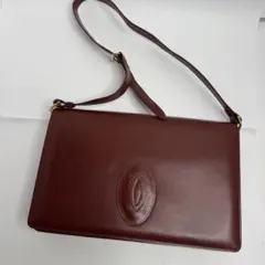 【美品✨️】Cartier カルティエ ショルダーバッグ マストライン フラップ