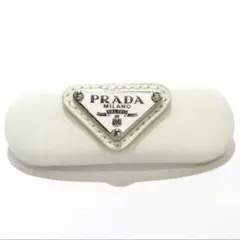 PRADA ヘアクリップ ホワイトのサムネイル