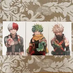 僕のヒーローアカデミア 42巻 特典 ポストカード 緑谷出久 爆豪勝己 轟焦凍