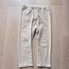 無印良品 おなかすっぽり コーデュロイレギンス ベージュ