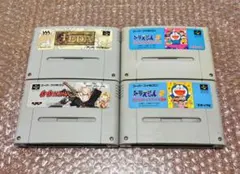 【SFCソフト4本セット・任天堂・ファミコン】akm