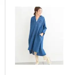 Lee×CIAOPANlCTYPY デニムシャツワンピース