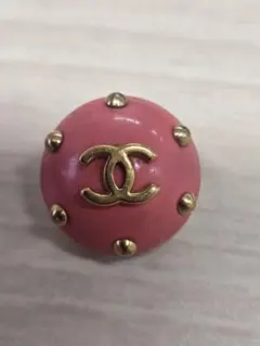 シャネル】CHANEL イヤリング 片方 片耳 ココマーク レッドストーン