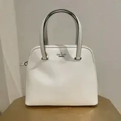 kate spade ♤ ハンドバッグ(ショルダーも可)ホワイト