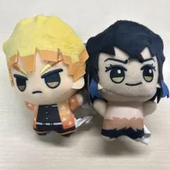 鬼滅の刃 ちびぐるみ vol.1、6 嘴平伊之助 我妻善逸 プライズぬいぐるみ②