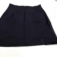 ブラック　ミニスカート　裏地付き　Mサイズ