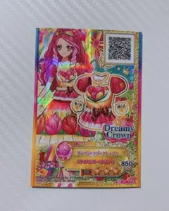 アイカツオンパレード PR サイン入り　オデットスワン　サンベリーナブーケ アイカツオンパレード PR サイン入り オデットスワン サン