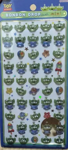 入手困難☆ボンボンドロップシール　リトルグリーンメン