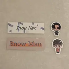 Snow Man 目黒蓮　向井康二　ステッカーセット