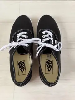 VANS AUTHENTIC オーセンティック　ブラック スニーカー 24㎝