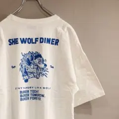 シーウルフダイナー ×フリークスストア ビッグシルエット バックプリントTシャツのサムネイル